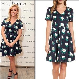 Draper James Magnolia Print Love Circle Dress 6